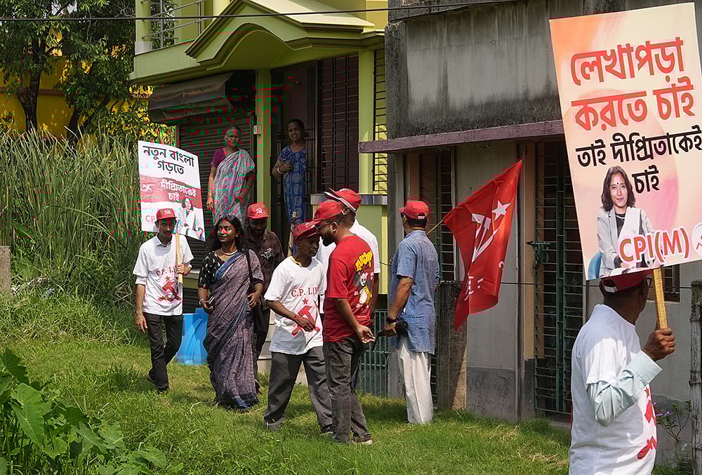 CPI(M)s candidate from the North Dumdum Constituency, Dipsita Dhar, 32, has been a crowd-puller with her campaigns and rallies across the state.