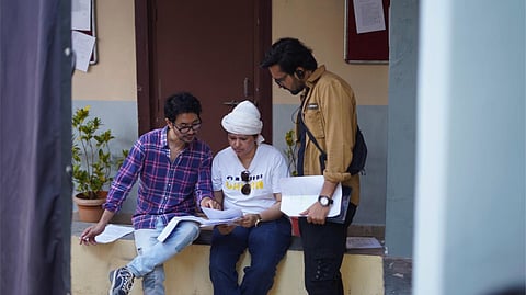 BTS From The Sets of Maa Ka Sum