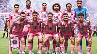 InterMiamiCF/X : Inter Miami footballers ahead of the MLS 2026 clash against New England Revolution. 