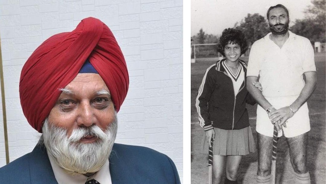 File photos of Olympian Gurbax Singh Grewal.  - Hockey India 