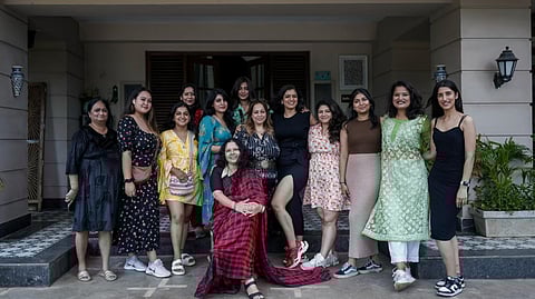 Babita With All-women Crew On Set