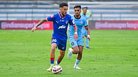 Photo: X/Bengaluru FC : Action from the first half of the Bengaluru FC vs Mumbai City FC, Indian Super League 2025-26 encounter.