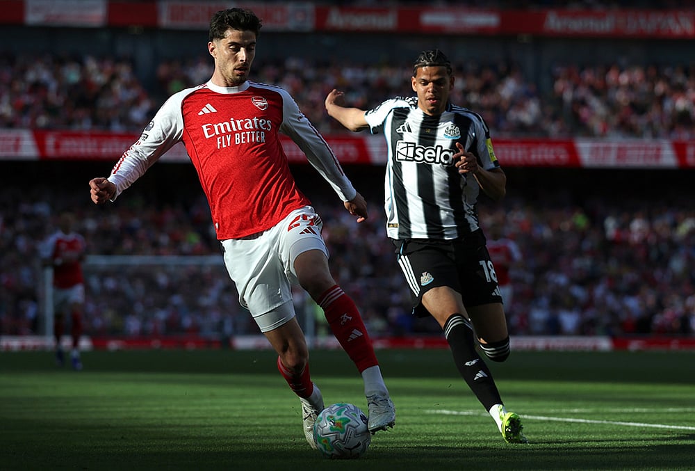 Arsenal Vs Newcastle United English Premier League soccer-Kai Havertz