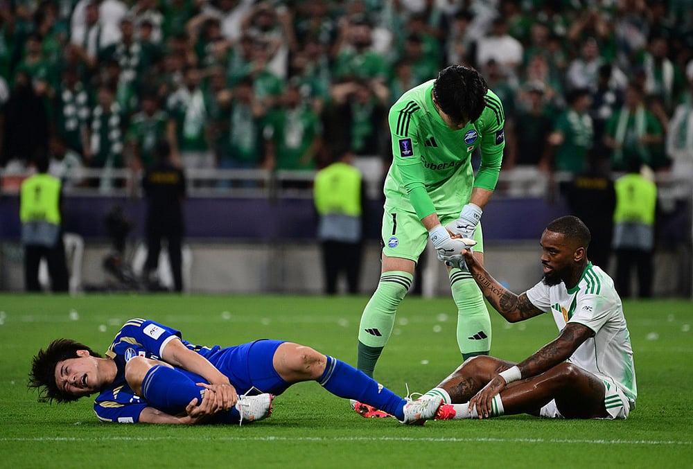 Al-Ahli vs Machida Zelvia AFC Champions League Elite soccer-Kosei Tani 