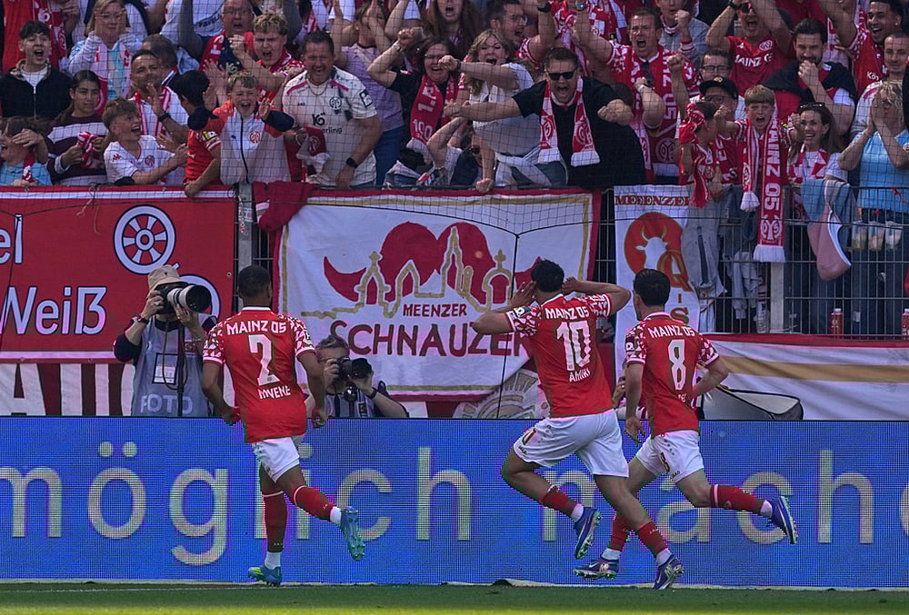 Mainz Vs Bayern Munich German Bundesliga soccer-