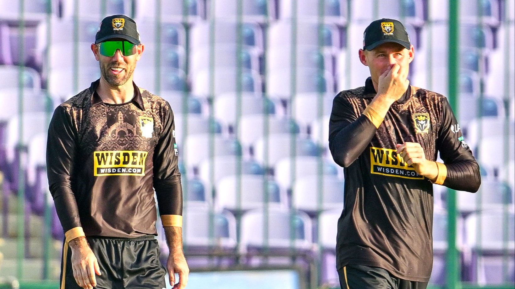 Glenn Maxwell and Marnus Labuschagne in action for Hyderabad Kingsmen in PSL 2026. - HHKingsmen/X