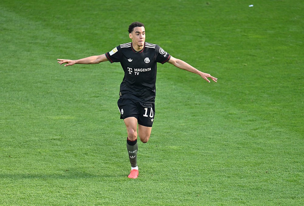 Mainz Vs Bayern Munich German Bundesliga soccer-Bayerns Jamal Musiala