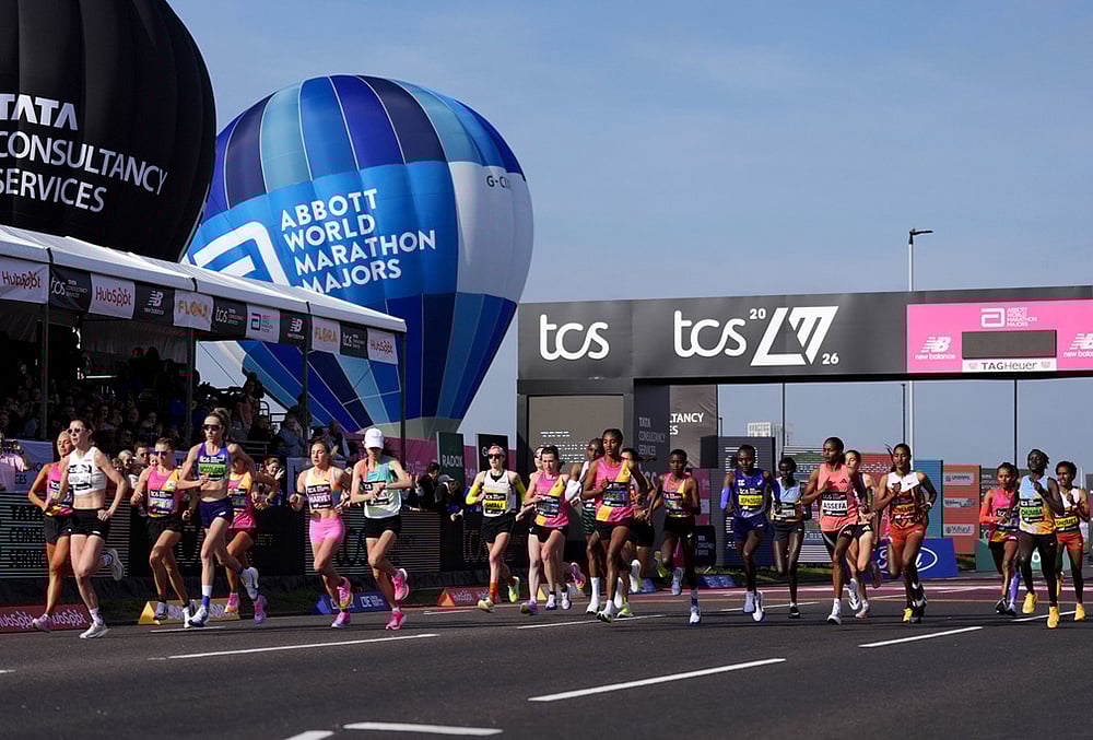 TCS London Marathon 2026 photos-Womens elite race