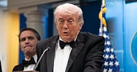 World Leaders Condemn Shooting Incident At White House Correspondents' Dinner X : Donald Trump at the White House Press Conference