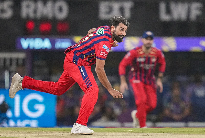 LSG vs KKR IPL 2026 Match 38 photos-Mohammed Shami