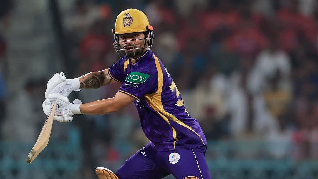 Rinku Singh smashed unbeaten 83 off 51 balls to help KKR win in super over against LSG. - X/IPL