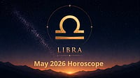 Libra May 2026 Horoscope: Prosperous Finances, Career Stability, Study Growth & Romantic Positivity Libra Monthly Horoscope for May 2026