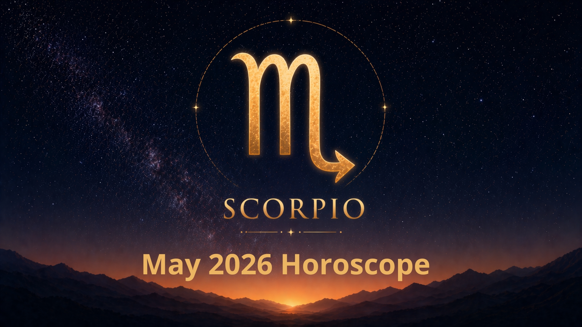 Scorpio Monthly Horoscope for May 2026 - null