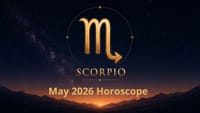 Scorpio May 2026 Horoscope: Steady Career Growth, Financial Control, Academic Focus & Better Health Scorpio Monthly Horoscope for May 2026