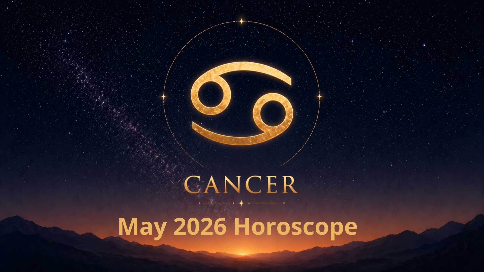 Cancer Monthly Horoscope for May 2026