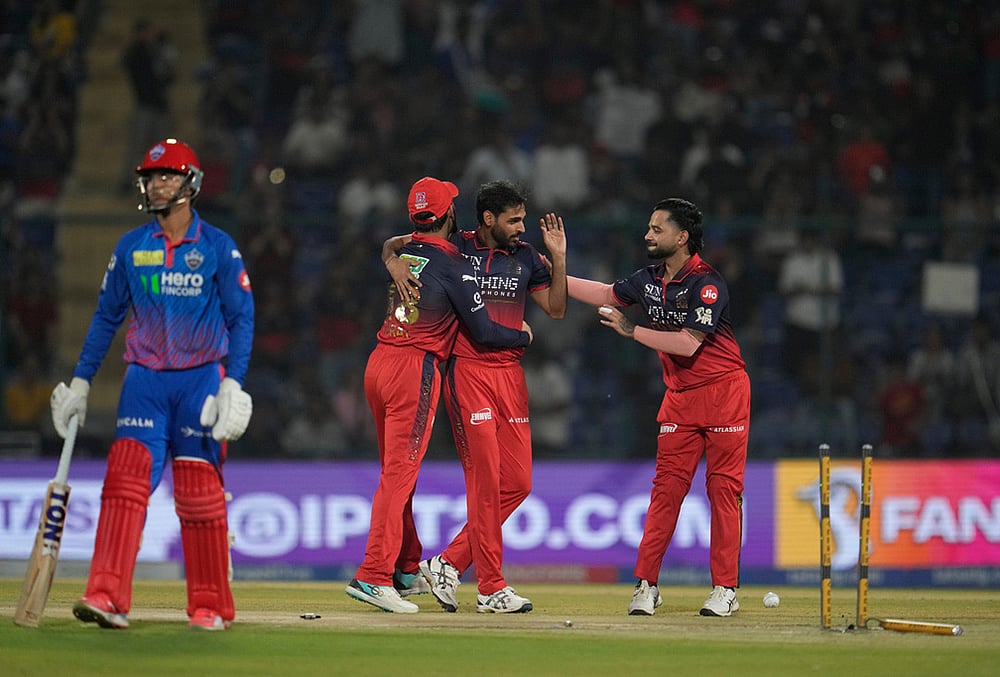 DC Vs RCB IPL 2026 match 39 photos-Bhuvneshwar Kumar