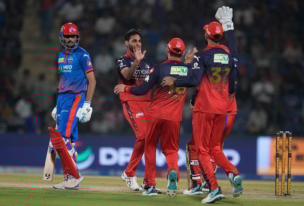DC Vs RCB IPL 2026 match 39 photos-Bhuvneshwar Kumar