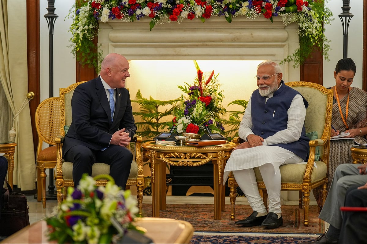 The signing ceremony took place at Bharat Mandapam, with both ministers hailing the agreement as a defining moment in bilateral ties.

 - X.com/Christopher Luxon