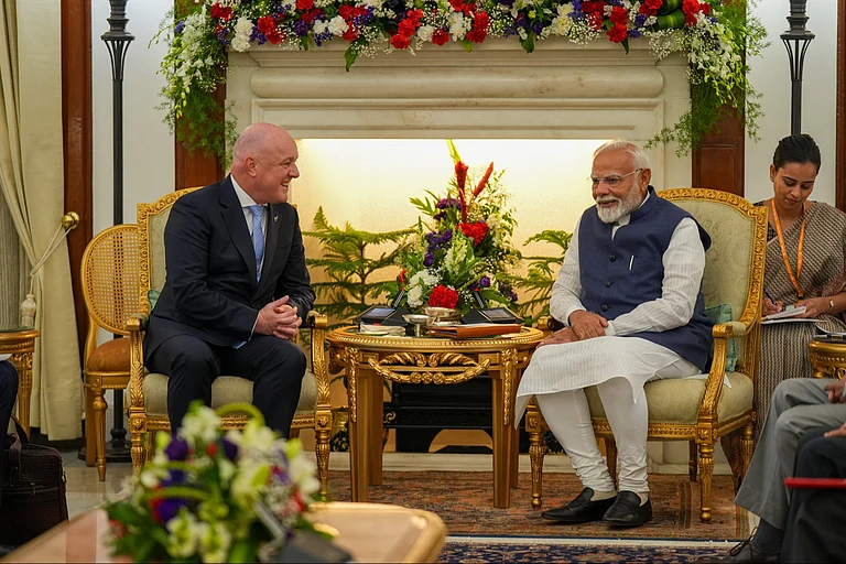 The signing ceremony took place at Bharat Mandapam, with both ministers hailing the agreement as a defining moment in bilateral ties.
- X.com/Christopher Luxon