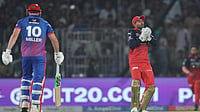IPL 2026 Points Table: Favourites For Playoffs, Who Can Qualify - Check Latest Standings After Match 39 IPL/X : RCB's Jitesh Sharma celebrates a catch against Delhi Capitals in the IPL 2026 clash at the Arun Jaitley Stadium in Delhi.