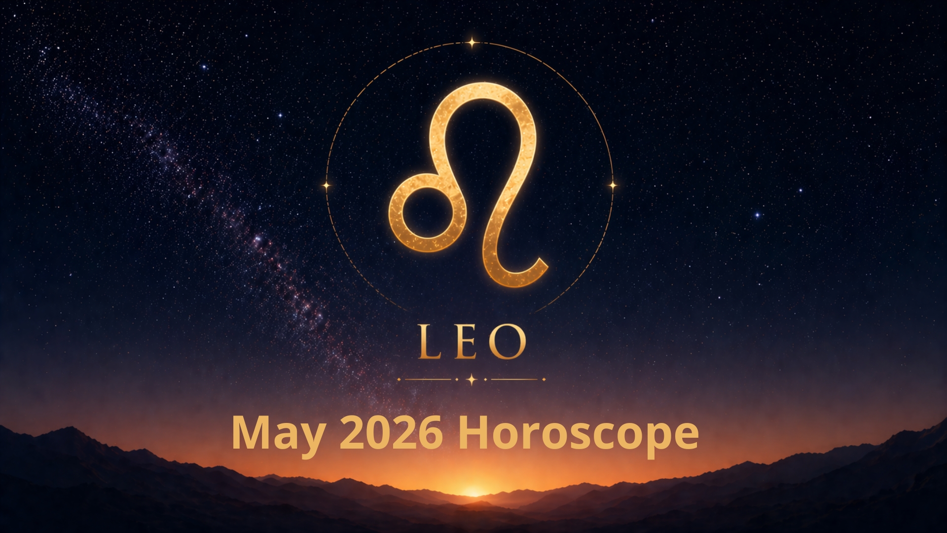 Leo Monthly Horoscope for May 2026