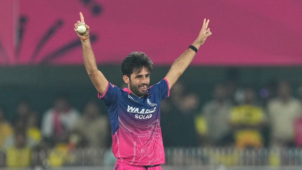 PBKS Vs RR, IPL 2026: Royals Make Shocking Changes; Excludes Ravi Bishnoi, Shimron Hetmyer From Playing XI | Photo: AP/Anupam Nath : Ravi Bishnoi has taken 11 wickets from 8 matches at a strike rate of 13.09.