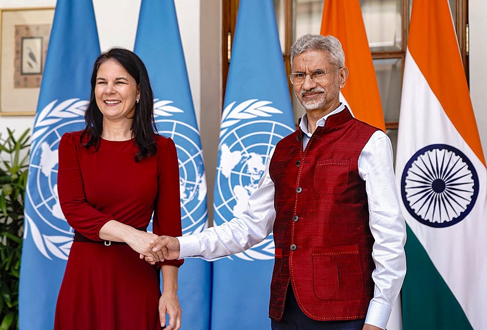 EAM Jaishankar meets UNGA Pres Annalena Baerbock