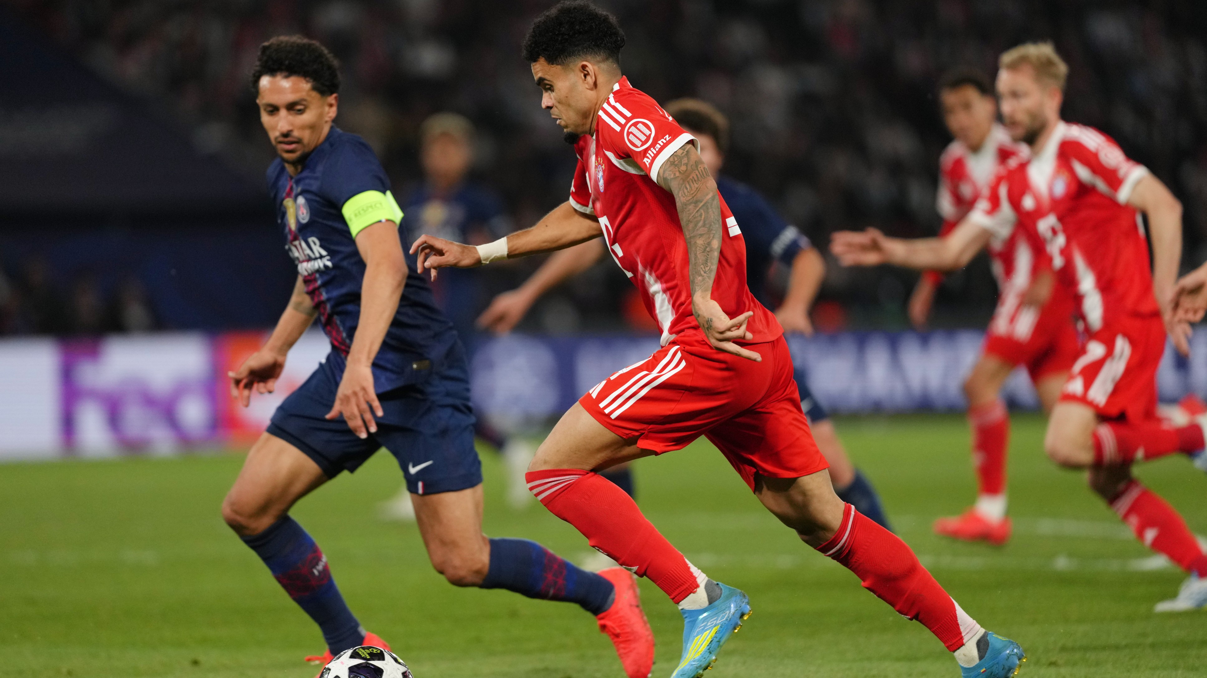 PSG Edges Bayern 5-4 in Champions League Semifinal First Leg, Sets Scoring Record