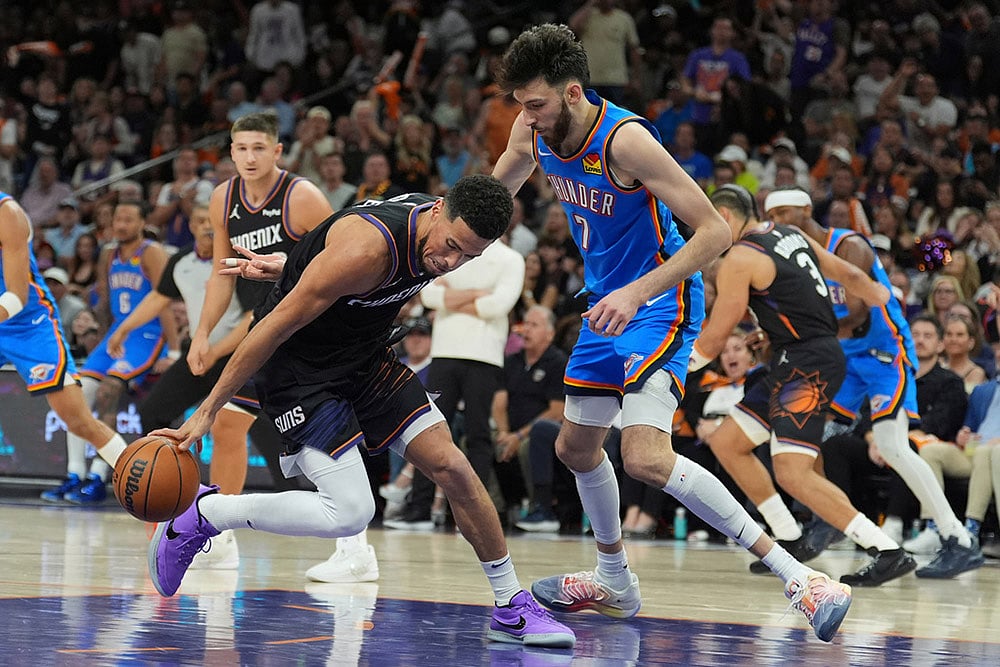 NBA Basketball: Phoenix Suns Vs Oklahoma City Thunder