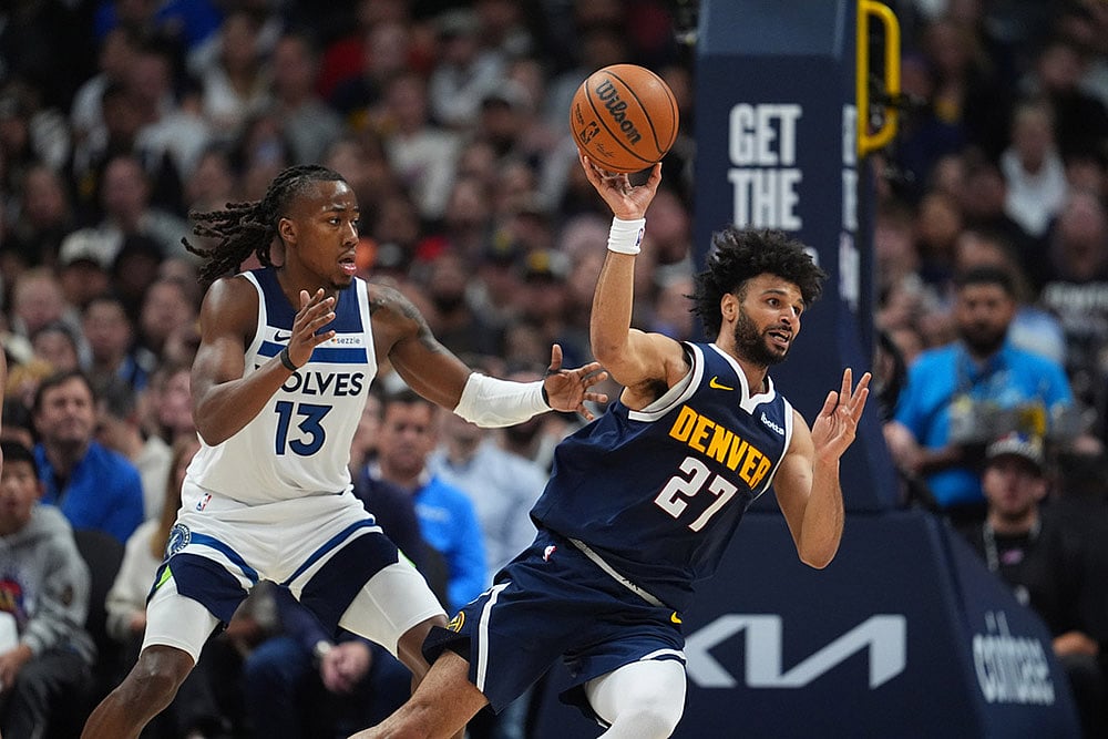 NBA Basketball: Minnesota Timberwolves vs Denver Nuggets