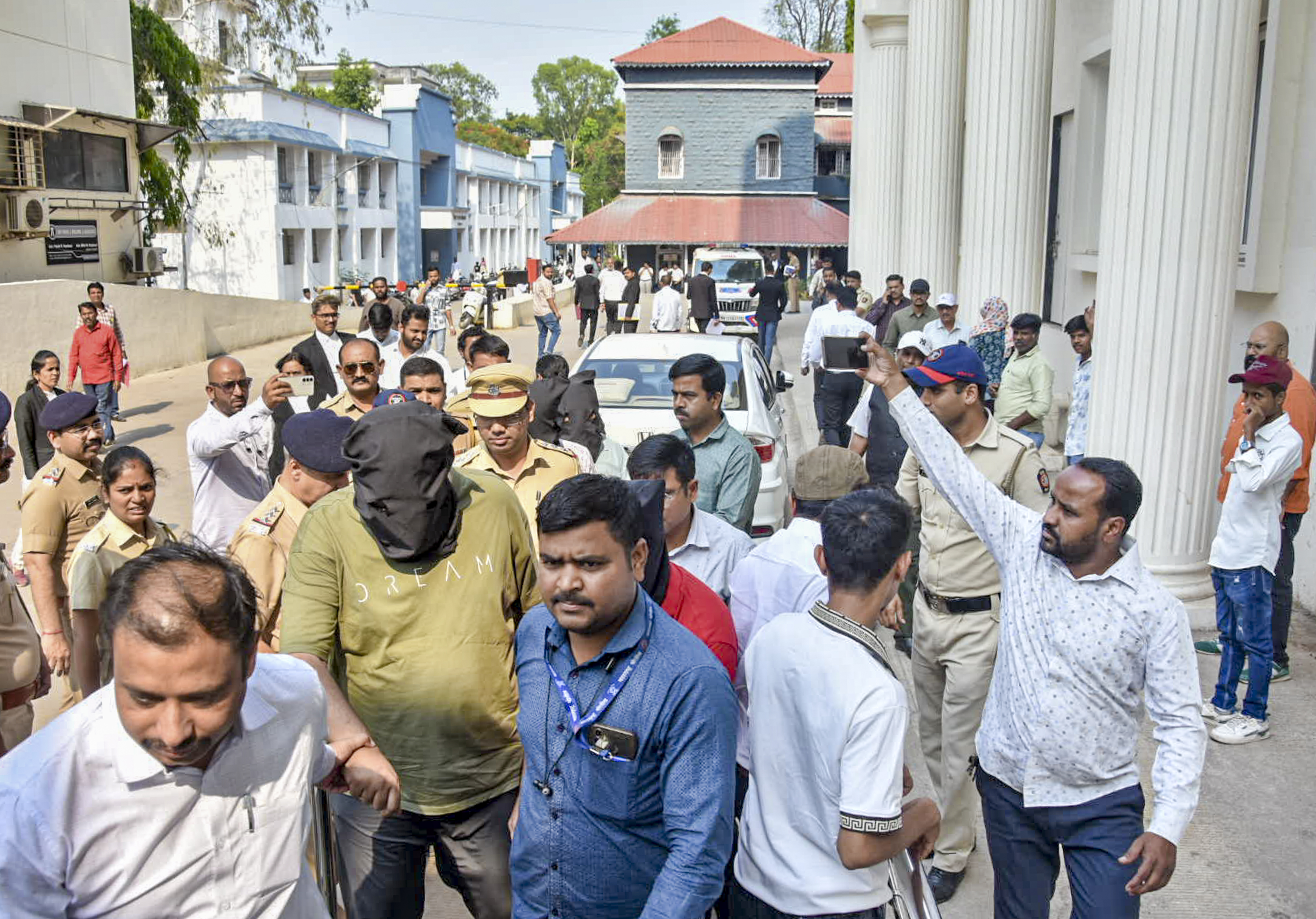 TCS Nashik Case: Controlling Women In The Name Of 'Corporate Jihad'? PTI : Police escort accused to a court in connection with a case related to the TCS unit, in Nashik, April 24, 2026.