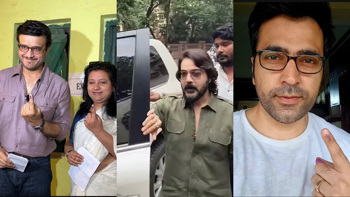 West Bengal Elections 2026: Prosenjit, Ganguly Cast Votes - X