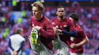 Atletico Madrid Vs Arsenal Live Score, UEFA Champions League 2025-26 SF: Check Starting XI Of Both Sides AP Photo : Arsenal footballers in training ahead of the UEFA Champions League semi-final against Atletico Madrid.
