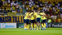 Al-Nassr Vs Al-Ahli Live Score, Saudi Pro League 2025-26: Leaders Seek Revenge Against Freshly Crowned Asian Kings Cristiano/X : Al-Nassr players in team huddle during Saudi Pro League 2025-26.