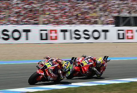 Diogo Moreira at MotoGP World Championship Stop 04 on April 25, 2026 in Jerez, Spain