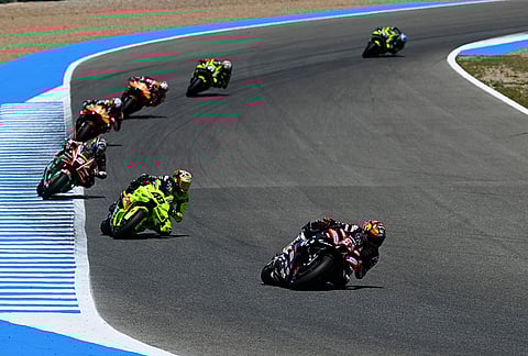 Jorge Martin at MotoGP World Championship Stop 04 on April 26, 2026 in Jerez, Spain