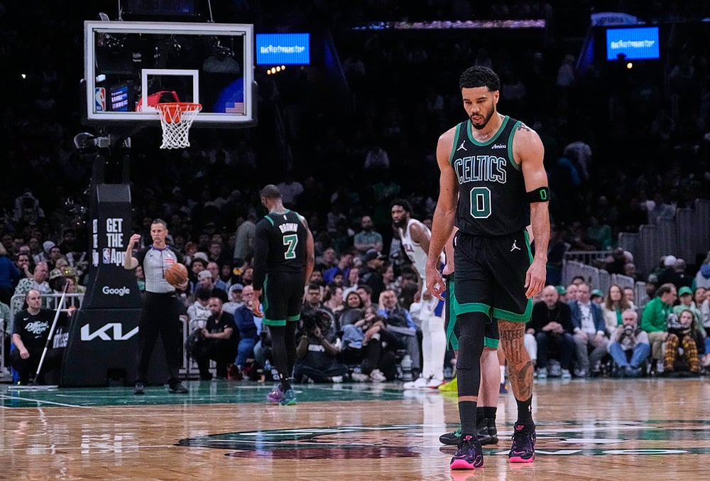 76ers vs Celtics game 5 NBA Basketball playoffs-Jayson Tatum