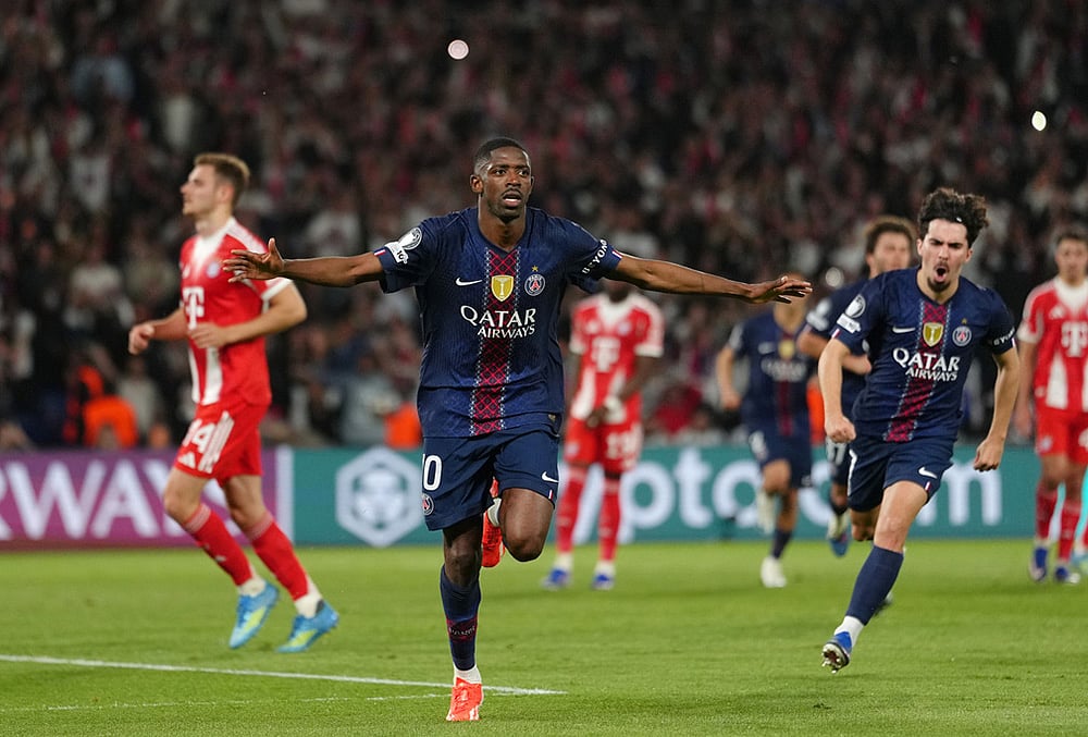 PSG vs Bayern Munich UCL 2025-26 Semi-Final 1st Leg-Ousmane Dembele