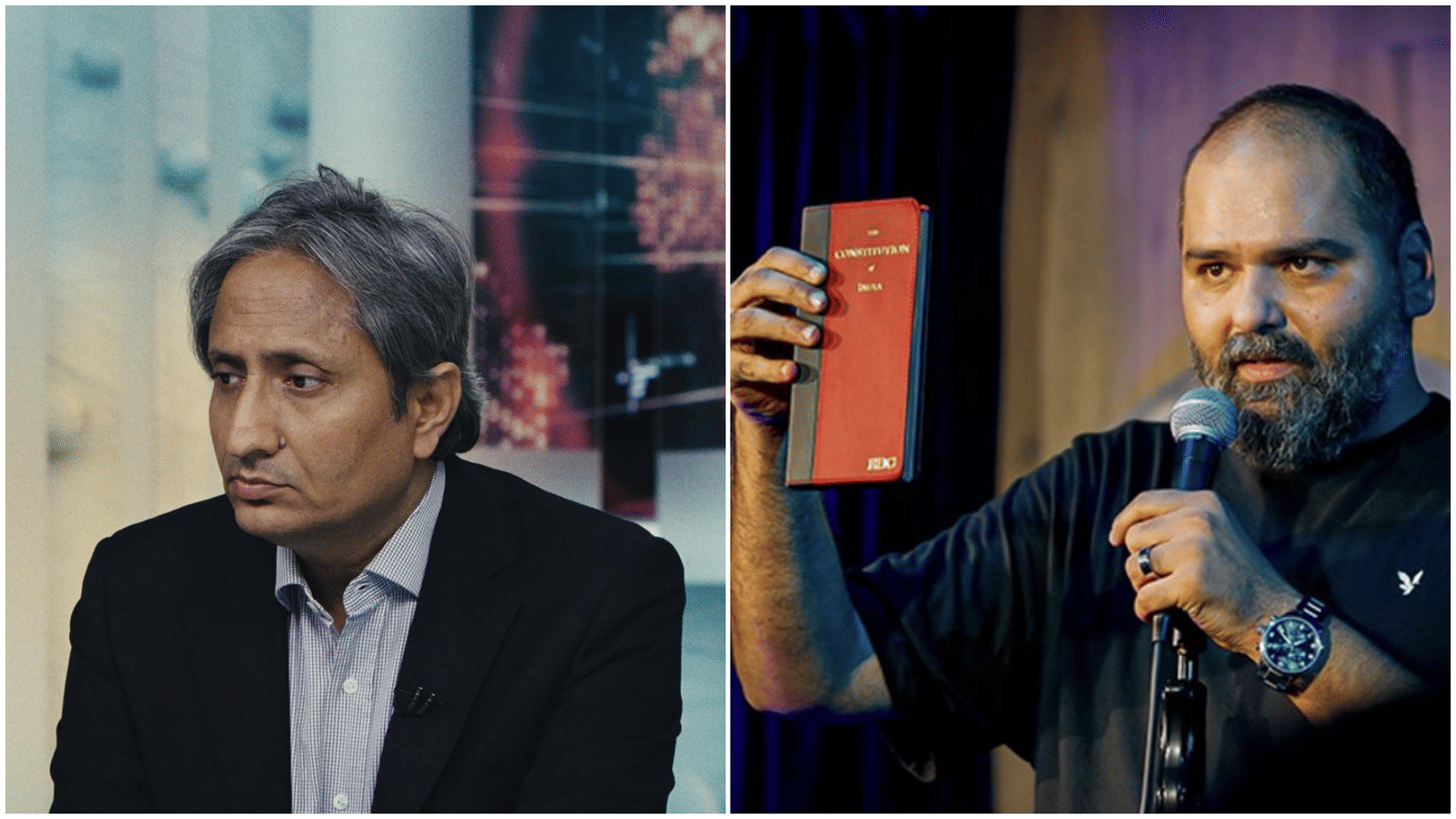 Ravish Kumar & Kunal Kamra - IMDB/X