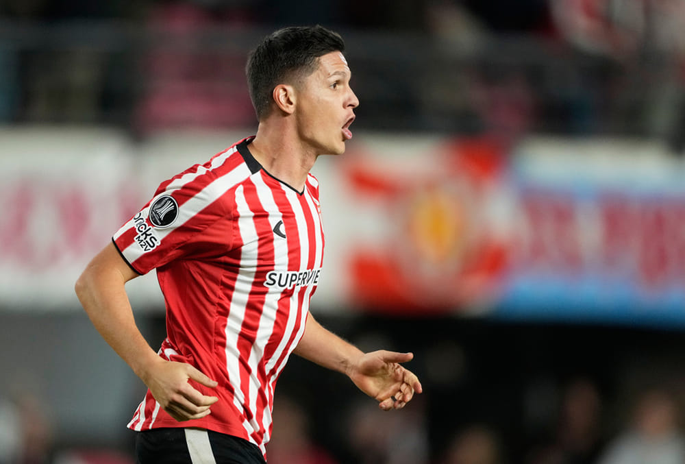 Estudiantes de La Plata vs Flamengo Copa Libertadores-Guido Carrillo 