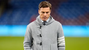 | Photo: PA/Nick Potts via AP : Burnley manager Scott Parker reacts after the Premier League soccer match against Manchester City, Wednesday, April 22 2026, in Burnley, England.