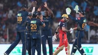 GT Vs RCB, IPL 2026: Jason Holder, Shubman Gill Guide Gujarat Titans To Second Consecutive Win AP : Kagiso Rabada celebrates with teammates the wicket of Virat Kohli during the Indian Premier League match between Gujarat Titans and Royal Challengers Bengaluru in Ahmedabad.