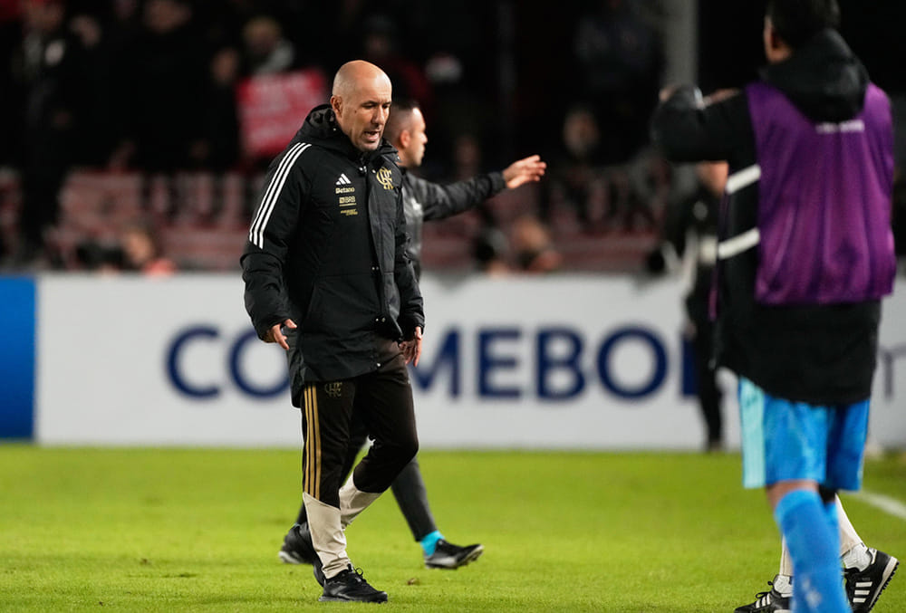 Estudiantes de La Plata vs Flamengo Copa Libertadores-Leonardo Jardim