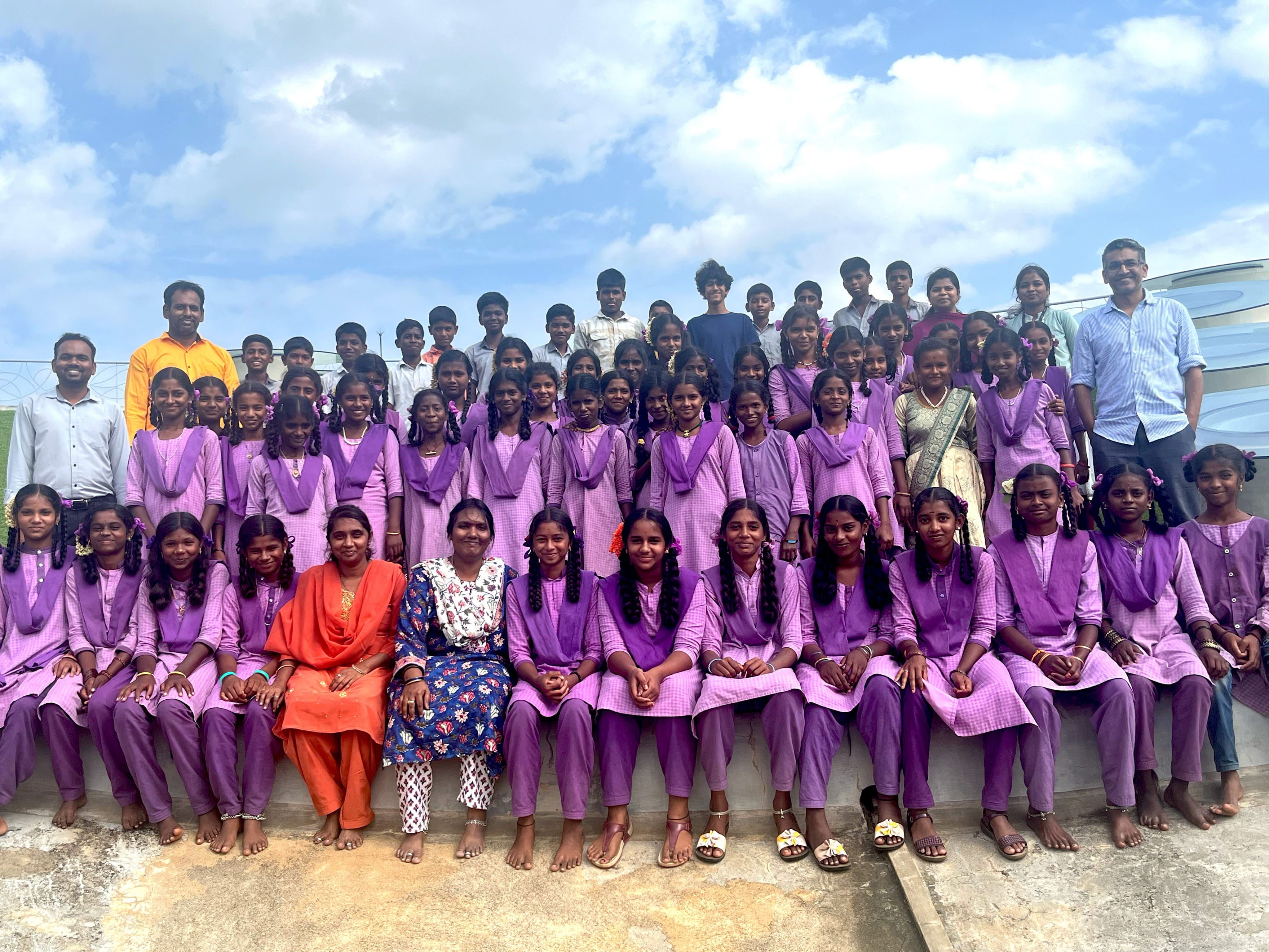 Students part of the Agastya Foundation’s New Initiative on Financial Literacy