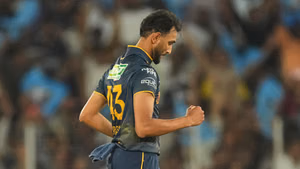 | Photo: AP/Ajit Solanki : Prasidh Krishna has been excluded for the second consecutive match by GT in IPL 2026.