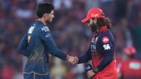 AP : Gujarat Titans' captain Shubman Gill and Royal Challengers Bengaluru's captain Rajat Patidar shakes hands before their Indian Premier League match in Ahmedabad.