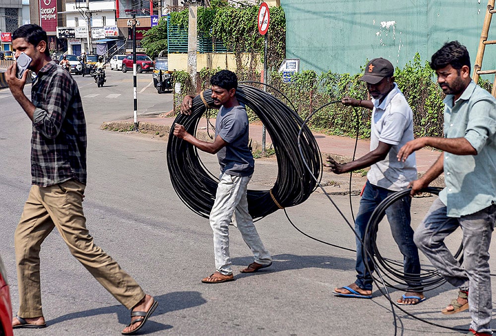 International Labour Day in Chikkamagaluru