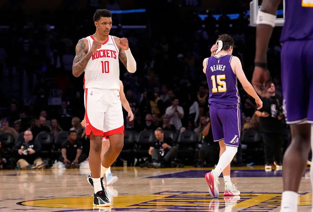 Los Angeles Lakers vs Houston Rockets, NBA 2026 Playoffs-Jabari Smith Jr
