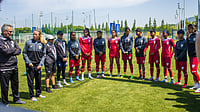 AIFF : The India U-17 women's football team training in in Suzhou, China ahead of the AFC U17 Women’s Asian Cup.