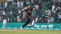 IU Vs HHK, PSL 2026 Eliminator 2: Hunain Shah's Last-Over Heroics Power Hyderabad Kingsmen Into Final AP : Hyderabad Kingsmen's Hunain Shah celebrates after his team won the Pakistan Super League Eliminator 2 against Islamabad United in Lahore.